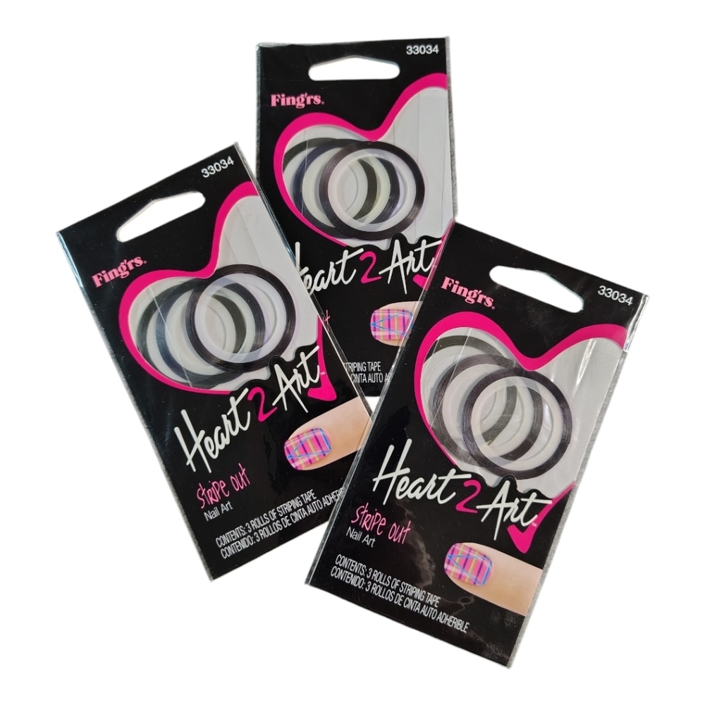 Fing'rs Heart 2 Art Nail Striping Tape